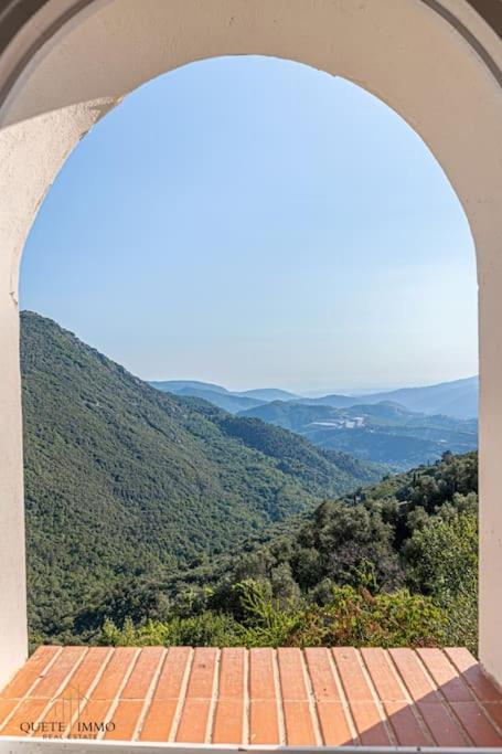 Havre De Paix Et Vue Exceptionnelle Proche Monaco Peille Exterior foto
